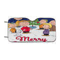 Charlie Brown Christmas Car Windshield Sunshade