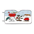 Charlie Brown Christmast Car Windshield Sunshade