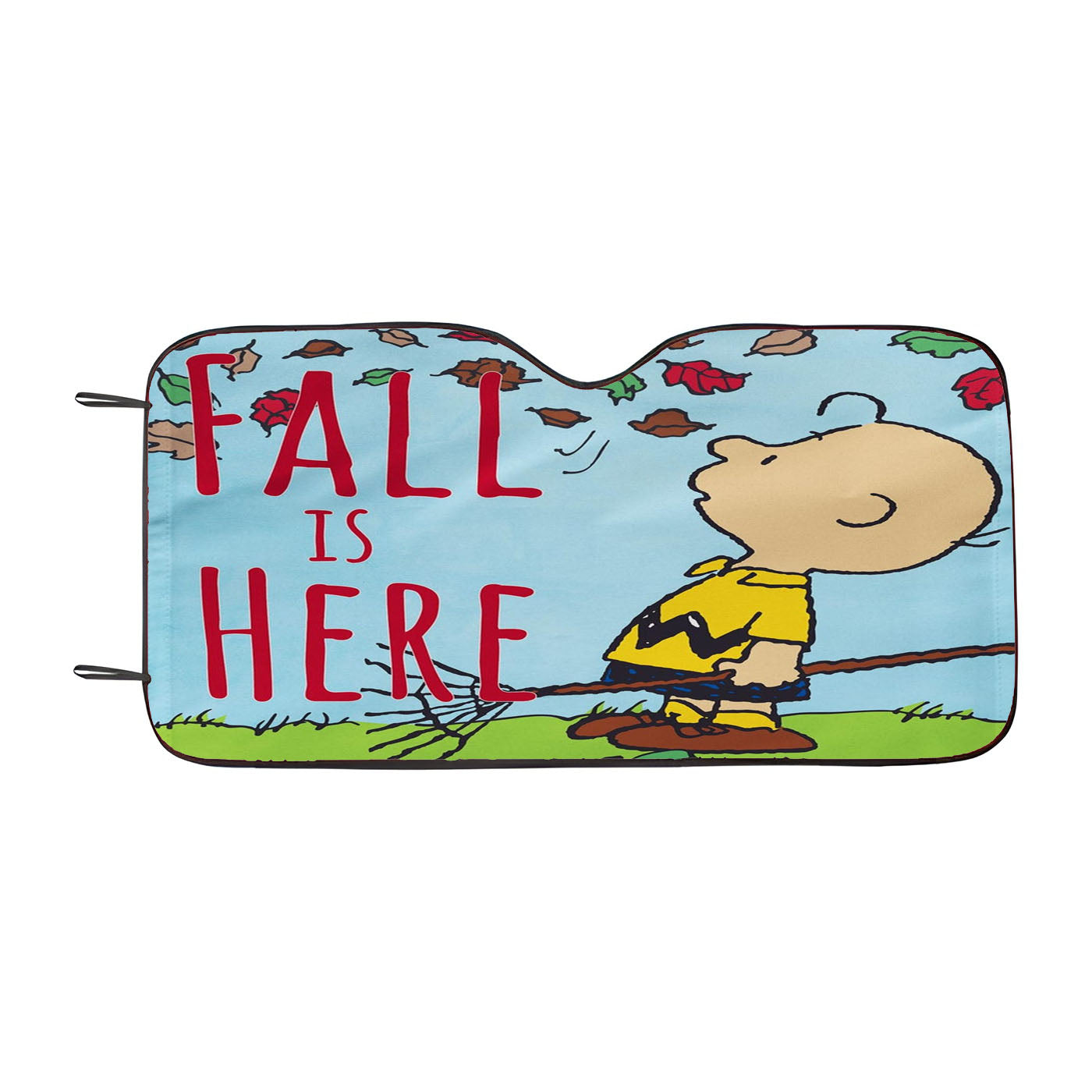 Charlie Brown Fall Car Windshield Sunshade