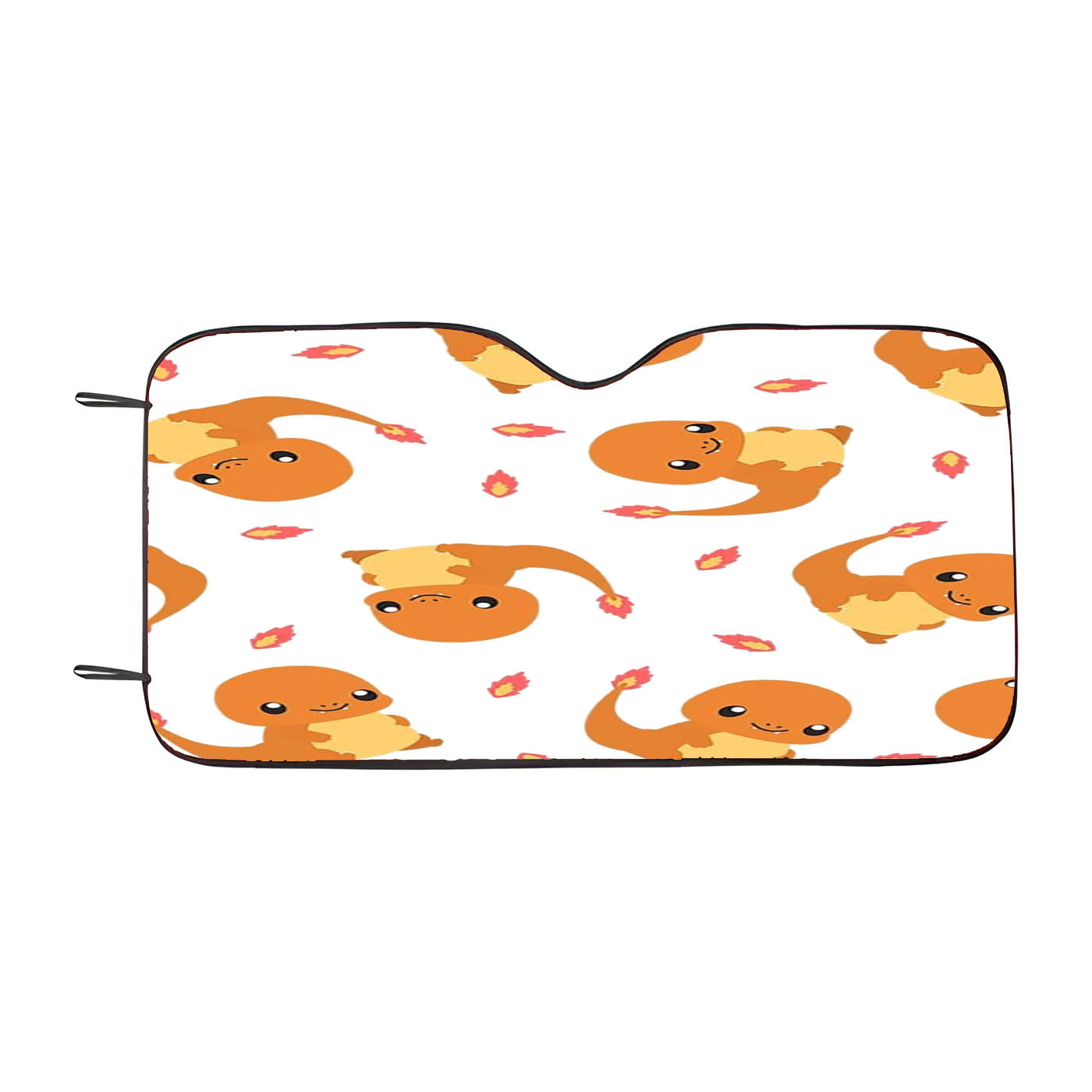 Charmander Cute Pokemon Pattern Car Windshield Sunshade