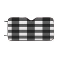 Check Me Out Checkerboard Car Windshield Sunshade