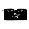Chester Bennington Quotes Car Windshield Sunshade