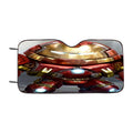 Chibi Fancy Iron Man Car Windshield Sunshade