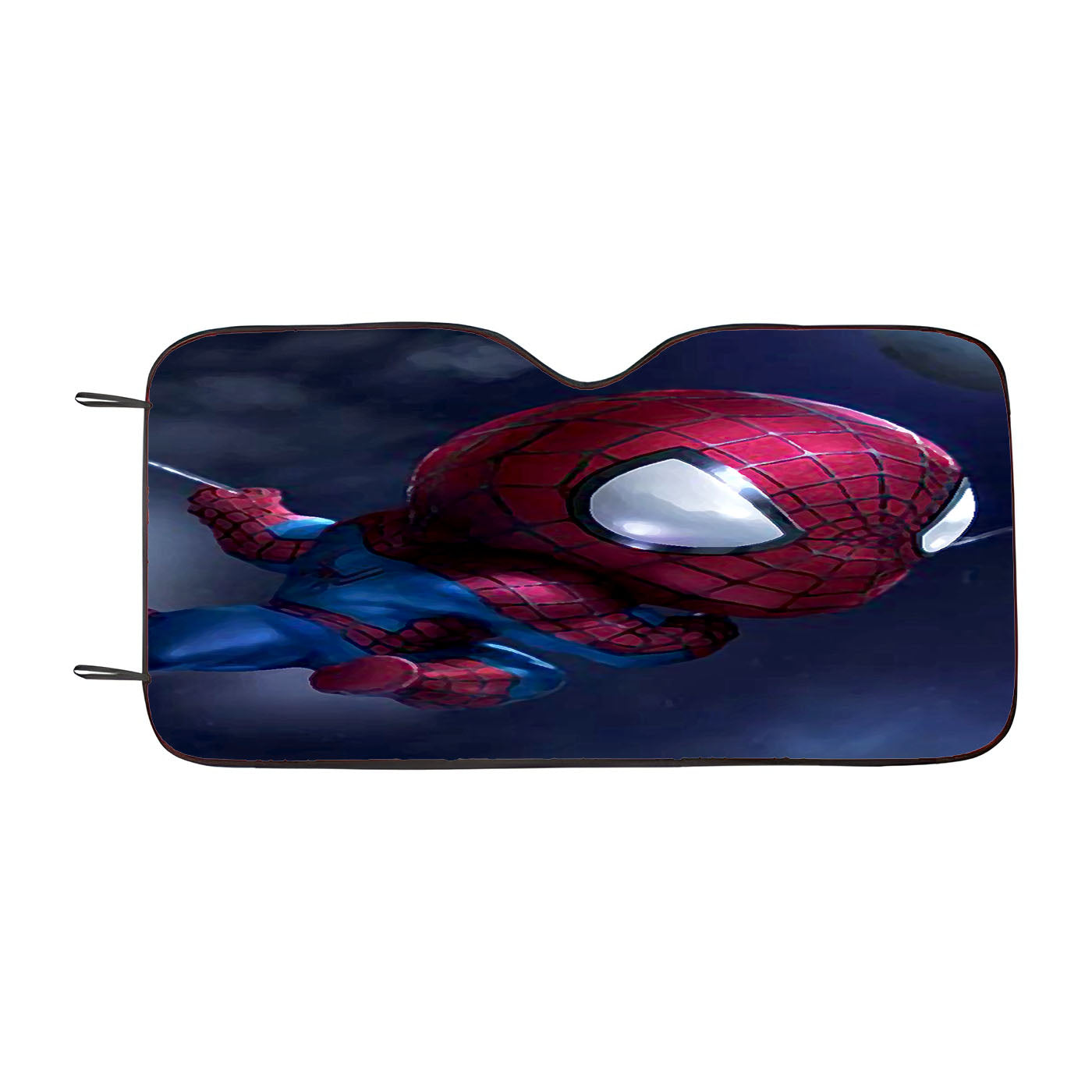 Chibi Fancy Spiderman Car Windshield Sunshade