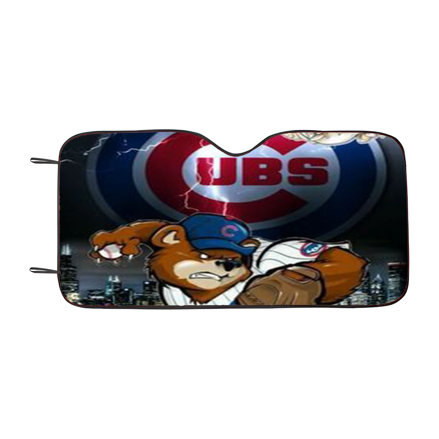 Chicago Cubs 3 Car Windshield Sunshade