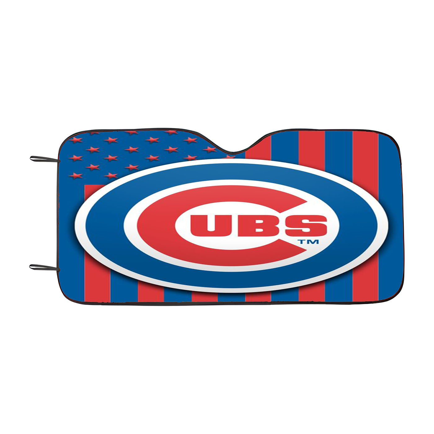Chicago Cubs America Forever Car Windshield Sunshade