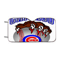 Chicago Cubs Baseball Bear Hand Car Windshield Sunshade