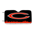Chicago Cubs Black Car Windshield Sunshade