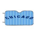 Chicago Cubs Blue 2 Car Windshield Sunshade