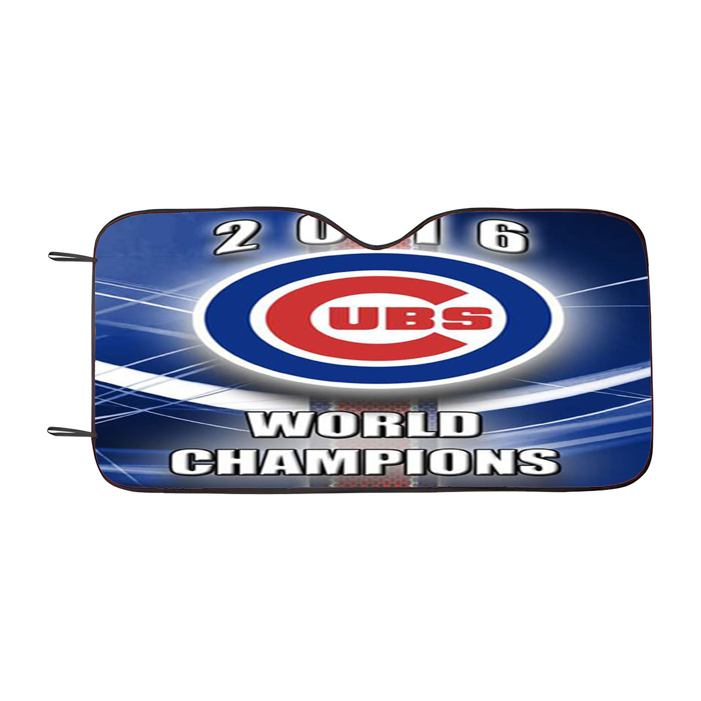 Chicago Cubs Champions Car Windshield Sunshade