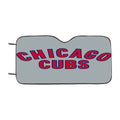 Chicago Cubs In Red Text Car Windshield Sunshade