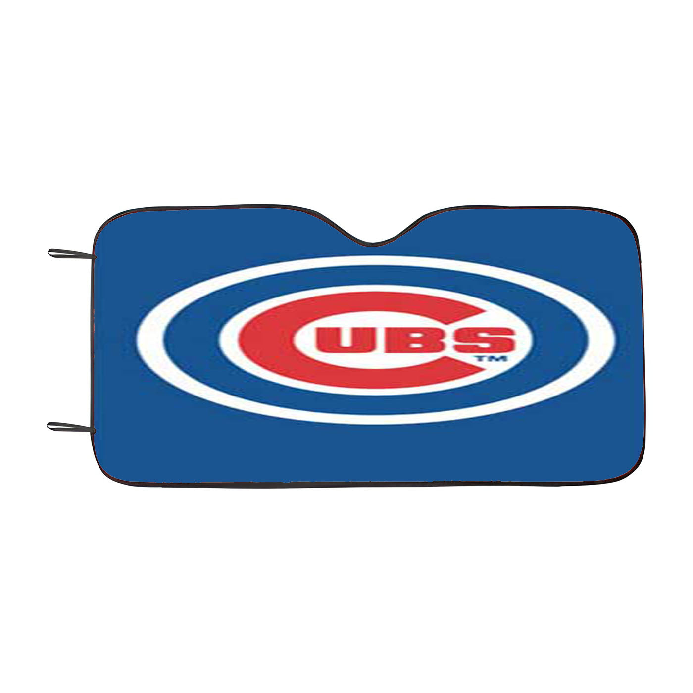 Chicago Cubs Logo On Blue Car Windshield Sunshade