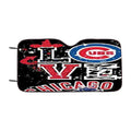 Chicago Cubs Love Car Windshield Sunshade