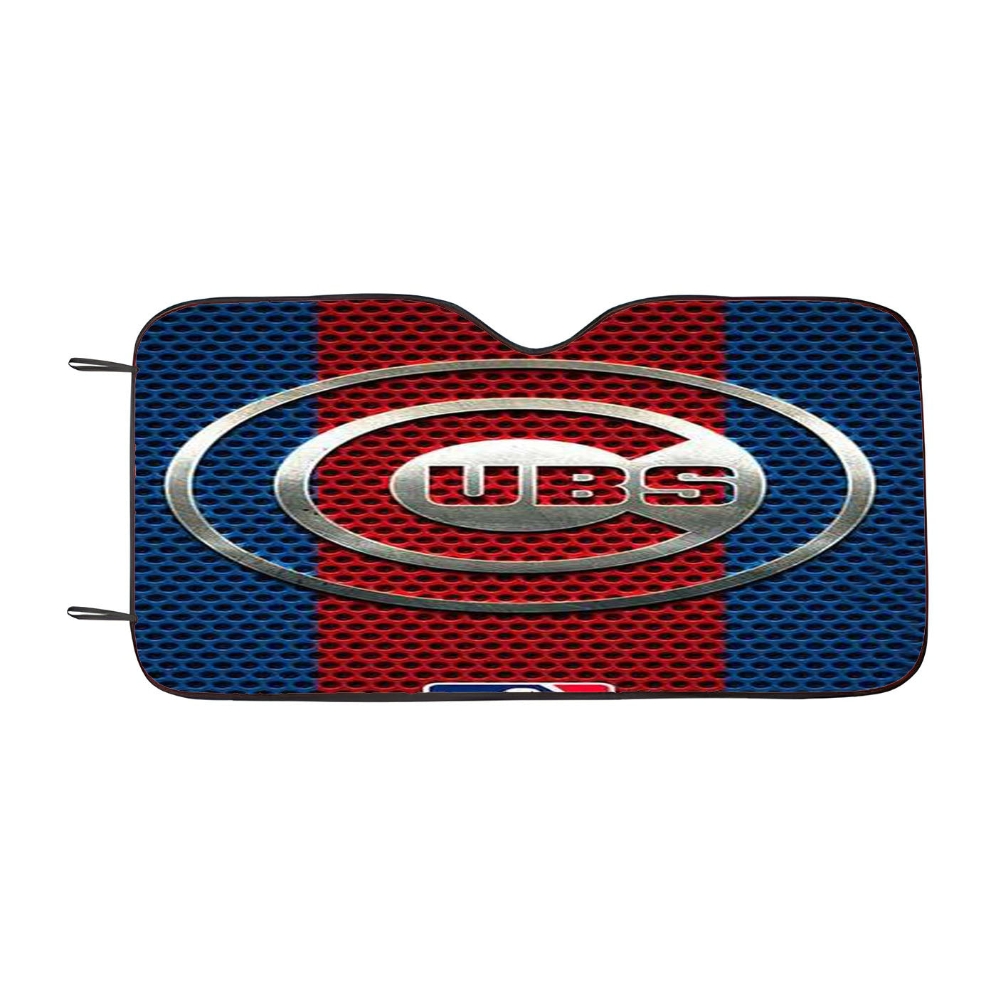 Chicago Cubs Metal Logo Car Windshield Sunshade