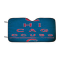 Chicago Cubs Mlb Blue Wallpaper Minimalist Car Windshield Sunshade