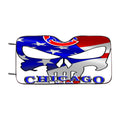 Chicago Cubs Punisher Bear Car Windshield Sunshade