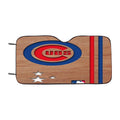 Chicago Cubs Star Wooden Car Windshield Sunshade