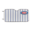 Chicago Cubs Stripe Baseball Car Windshield Sunshade