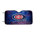 Chicago Cubs Texture Wall Car Windshield Sunshade
