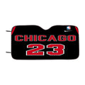 Chicago Twenty Three Jordan Shirt Car Windshield Sunshade