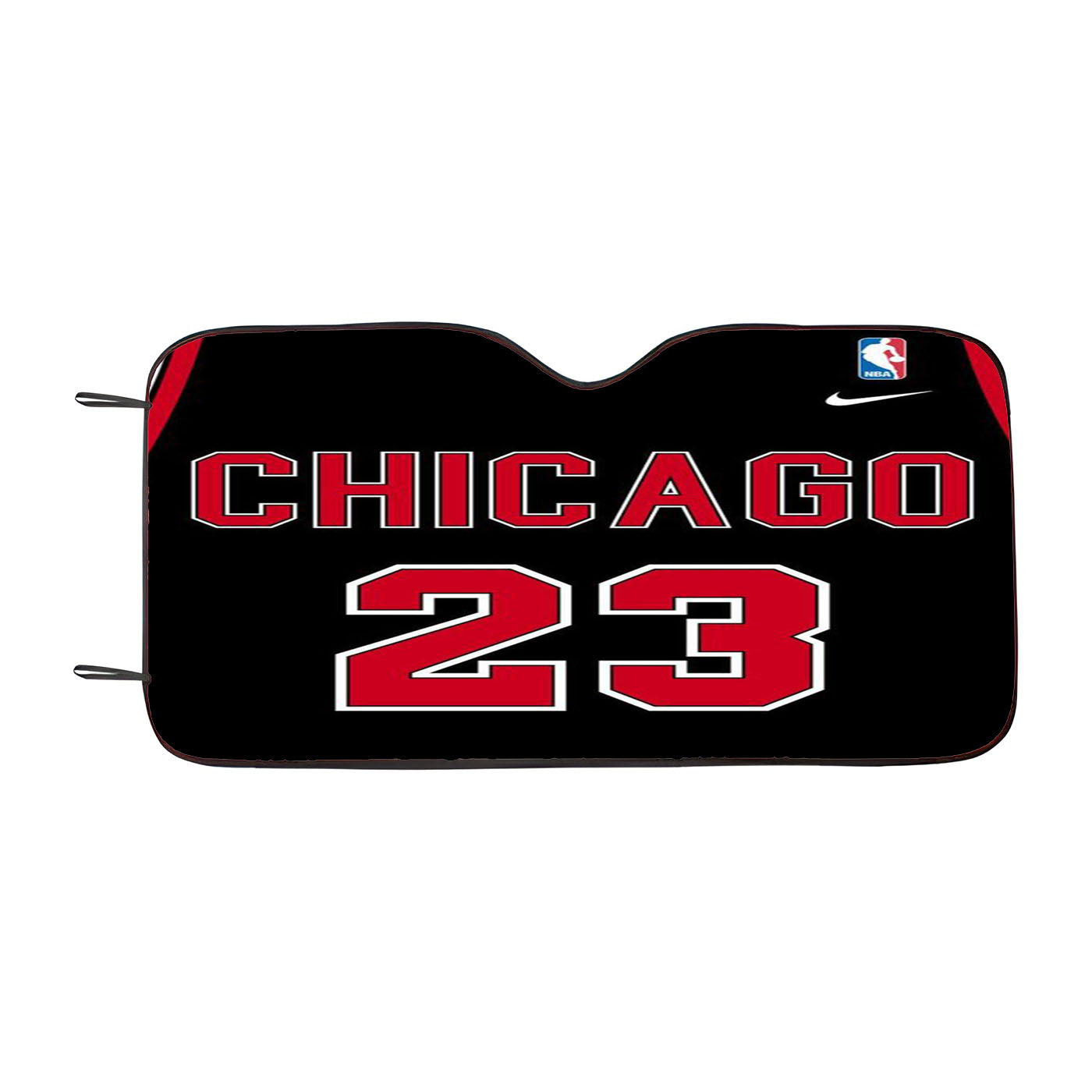 Chicago Twenty Three Jordan Shirt Car Windshield Sunshade