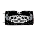 Chicago White Sox Skull Car Windshield Sunshade