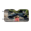 Child And Hulk Car Windshield Sunshade