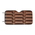 Chocolate Sweet Brown Pattern Car Windshield Sunshade