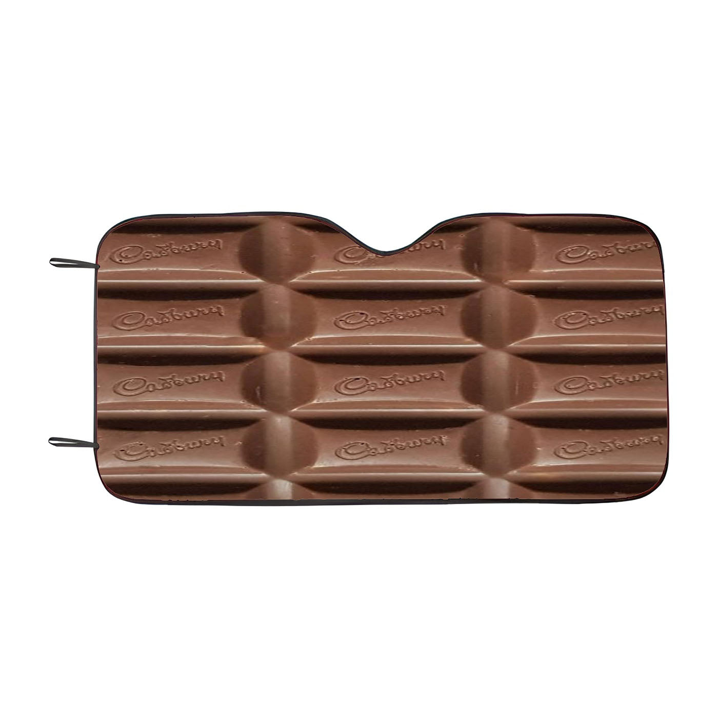 Chocolate Sweet Brown Pattern Car Windshield Sunshade