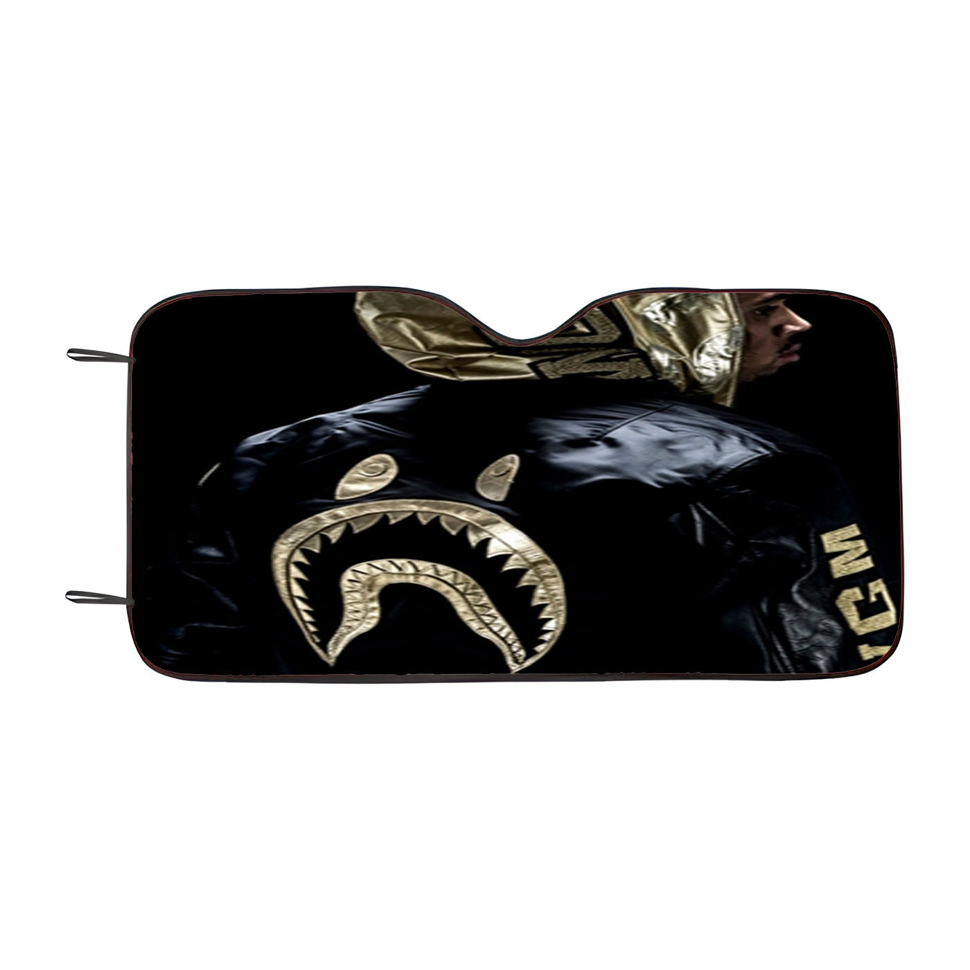 Chris Brown Bape Car Windshield Sunshade