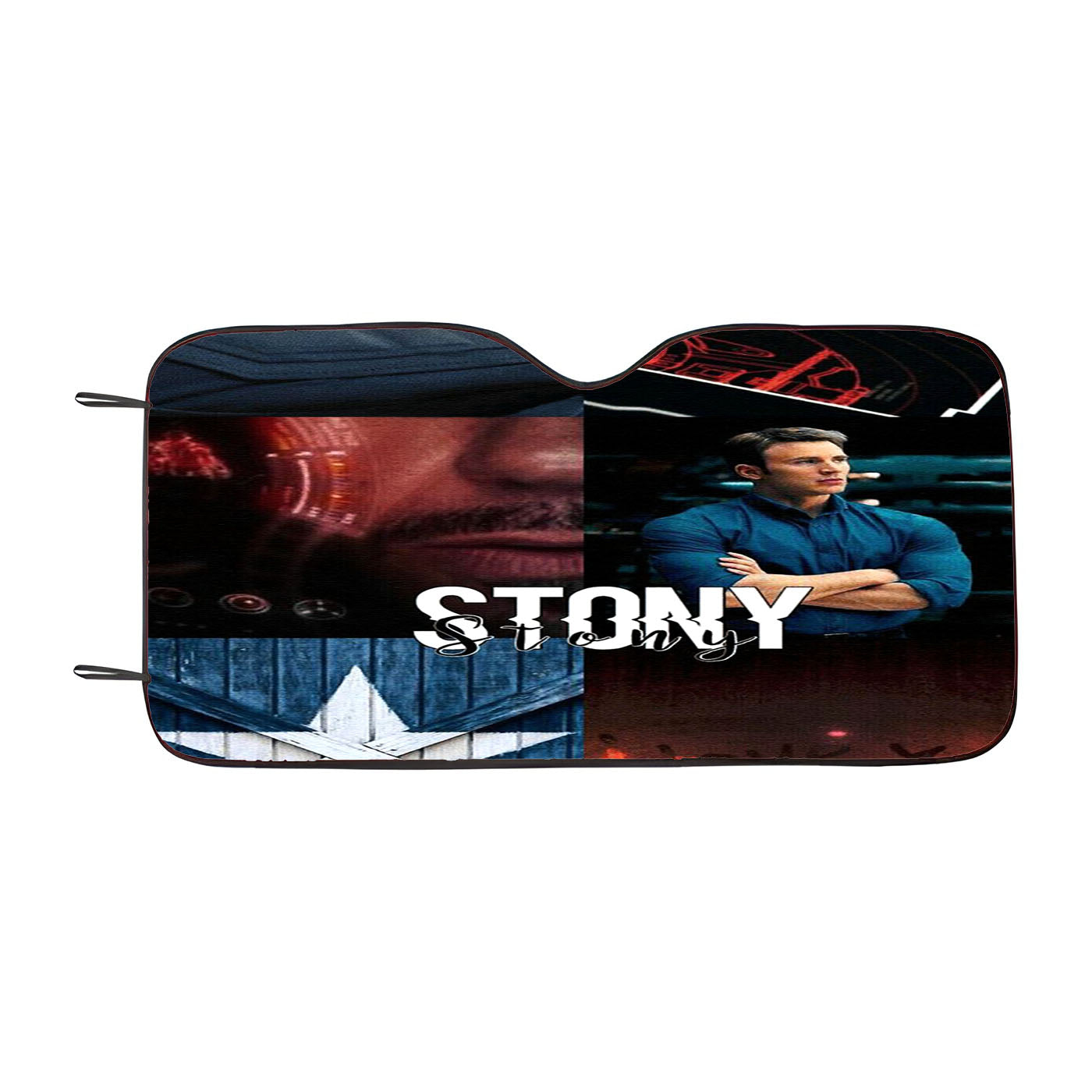 Chris Evans X Captain America Stony Car Windshield Sunshade