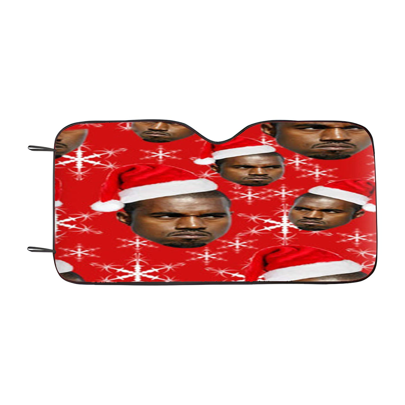 Christmas Kanye Car Windshield Sunshade