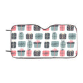 Christmas Patterns Set 02 Car Windshield Sunshade