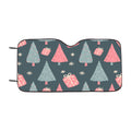 Christmas Patterns Set 03 Car Windshield Sunshade