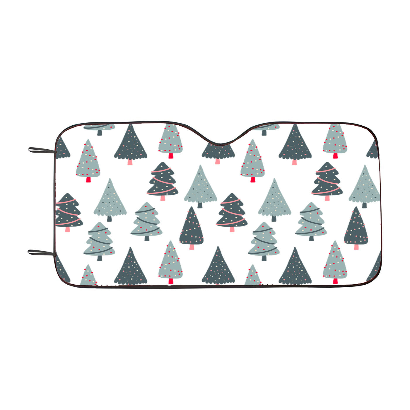 Christmas Patterns Set 04 Car Windshield Sunshade