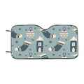 Christmas Patterns Set 05 Car Windshield Sunshade