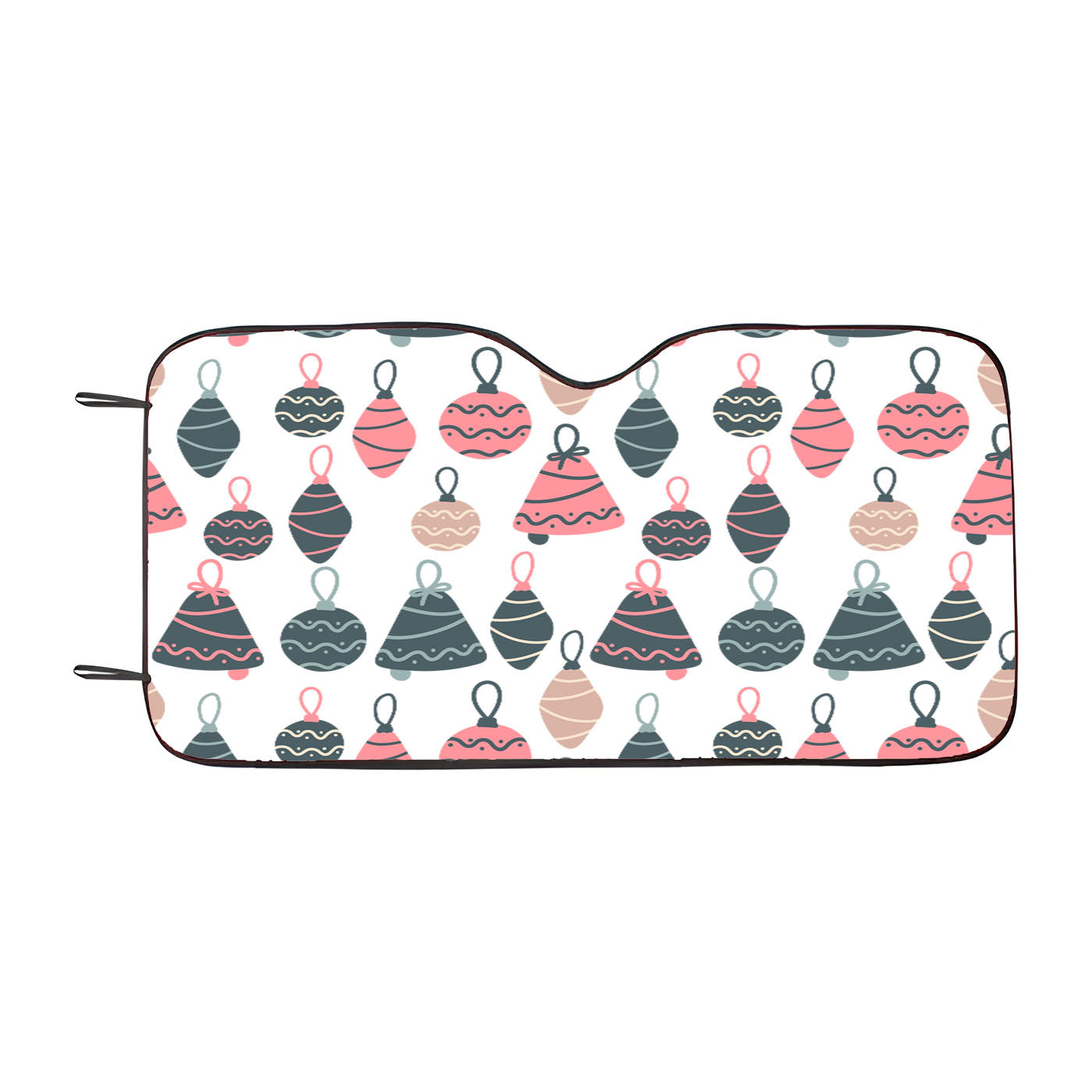 Christmas Patterns Set 06 Car Windshield Sunshade