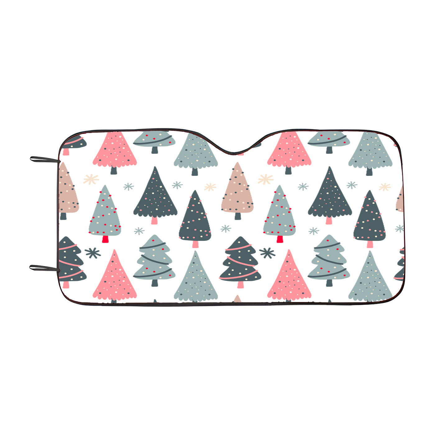 Christmas Patterns Set 08 Car Windshield Sunshade