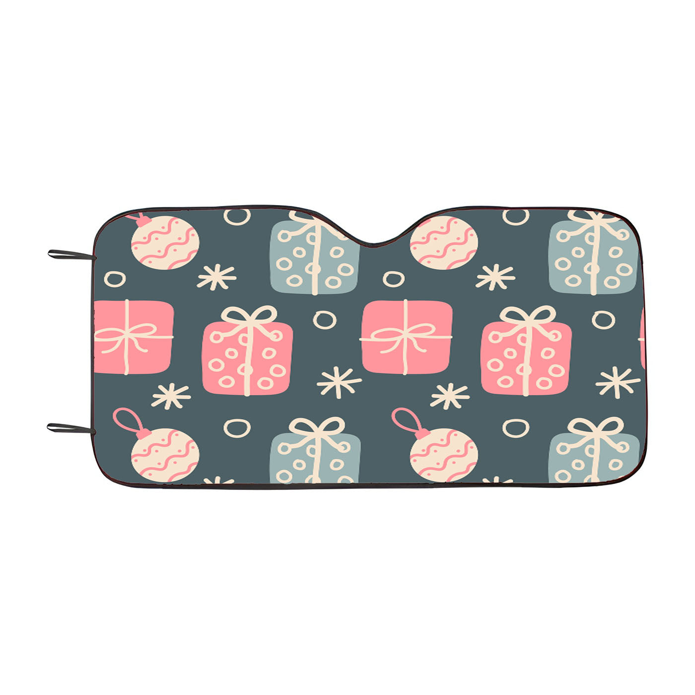 Christmas Patterns Set 09 Car Windshield Sunshade