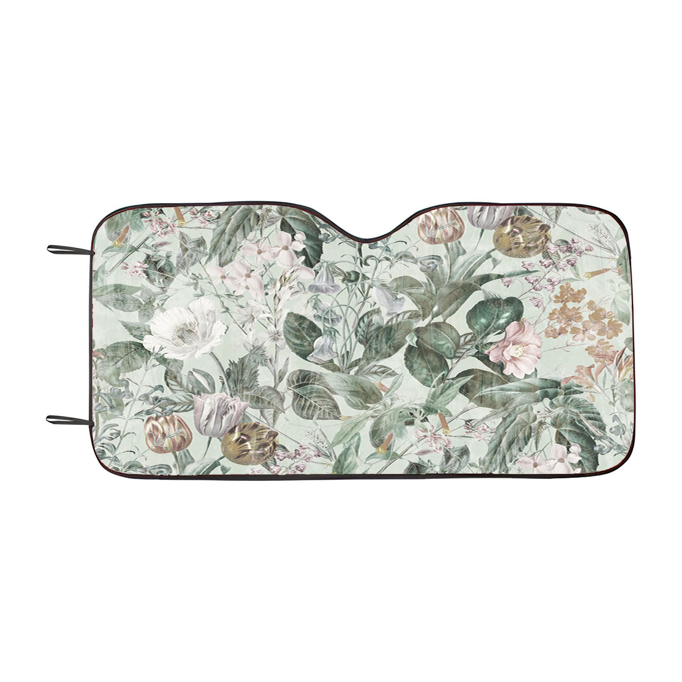 Classic Floral Wallpaper Car Windshield Sunshade