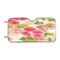 Classic Old Floral Painting Car Windshield Sunshade
