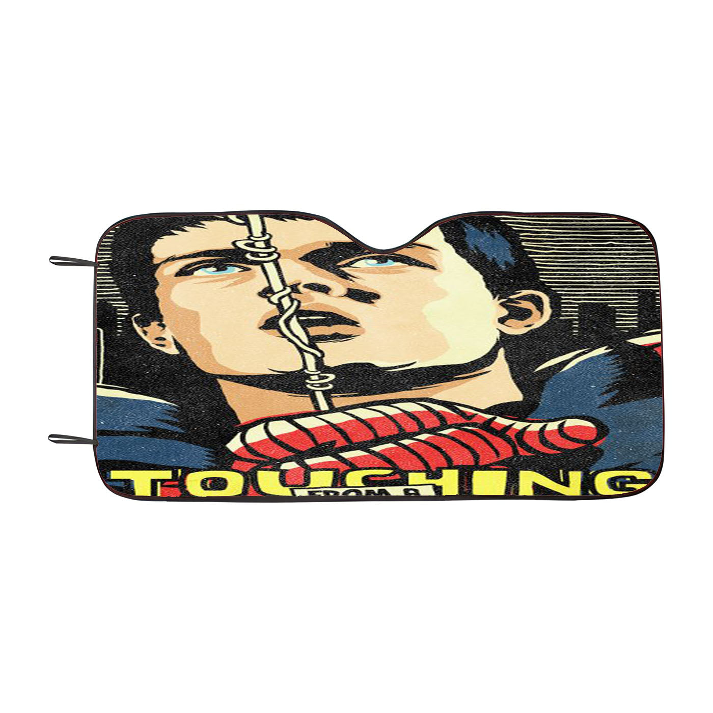 Classic Retro Spidey Joint Division Style Car Windshield Sunshade