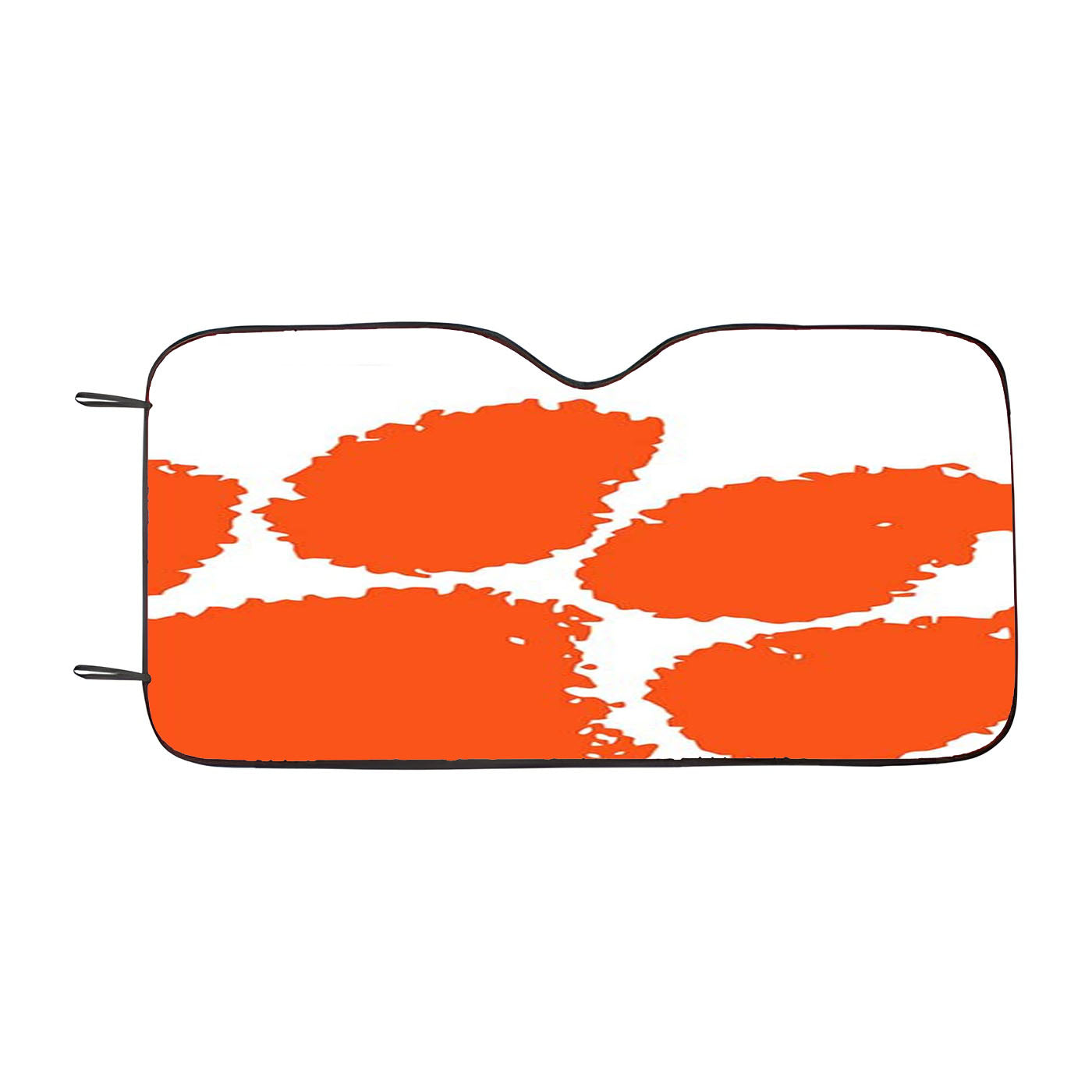 Clemson Tiger Paw Logo Car Windshield Sunshade
