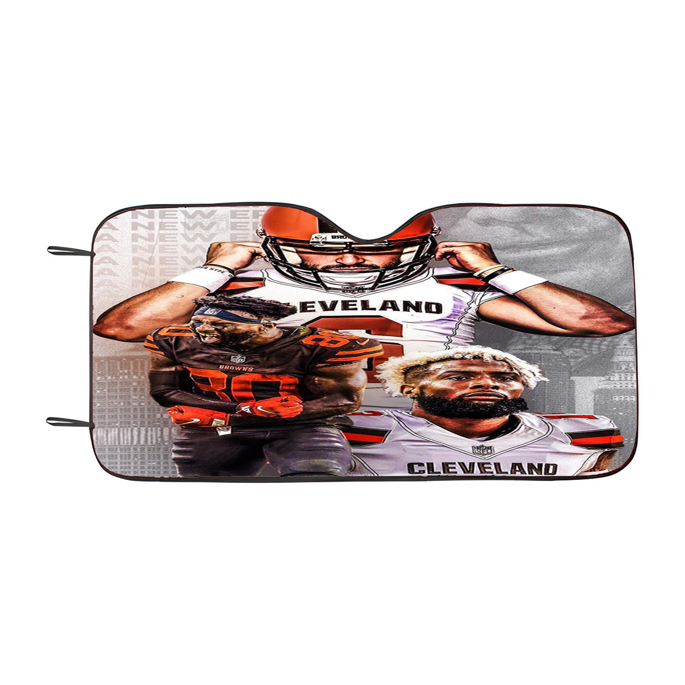 Cleveland Brown Odell Beckham Jr Wallpaper Car Windshield Sunshade