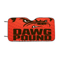 Cleveland Browns Dawg Pound Bark Together Car Windshield Sunshade