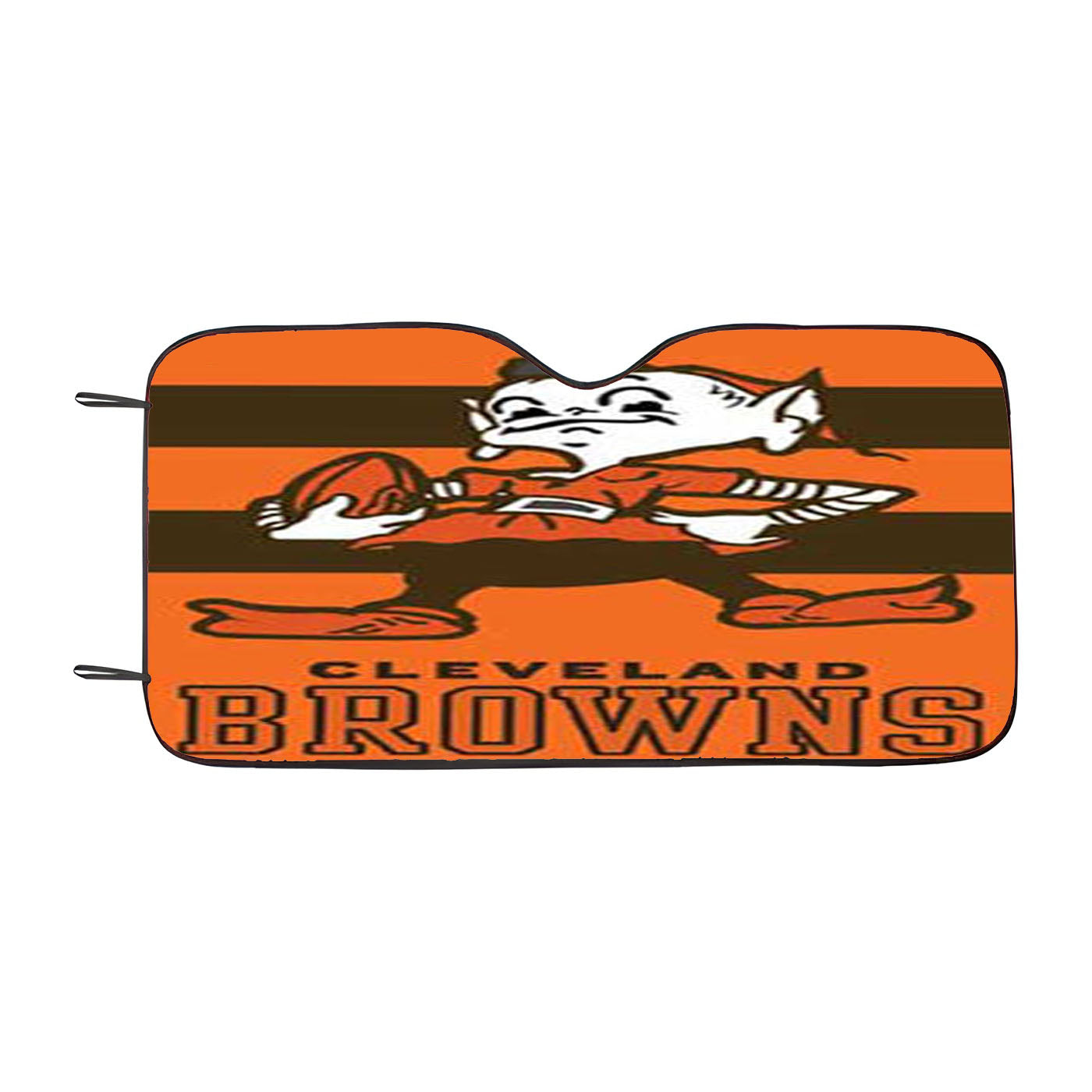 Cleveland Browns Original Stripes Car Windshield Sunshade