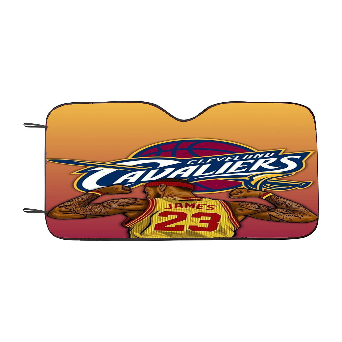 Cleveland Cavaliers James Car Windshield Sunshade