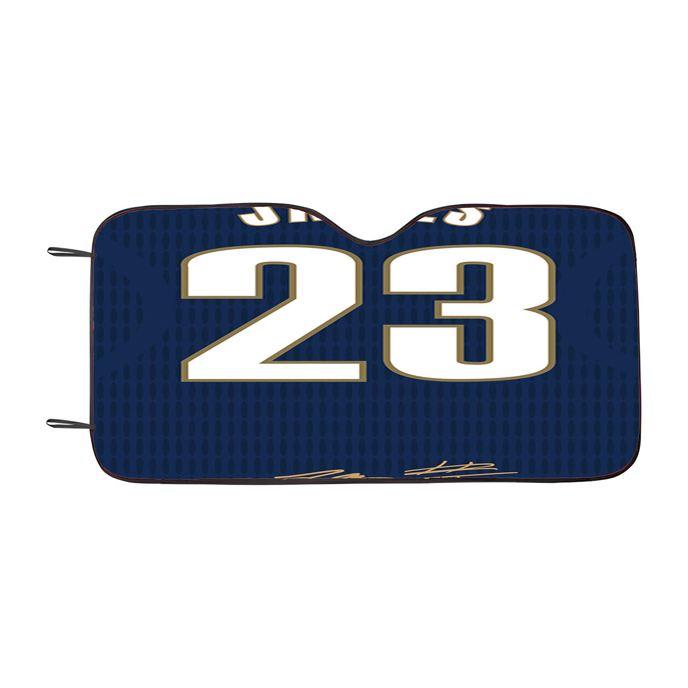 Cleveland Cavaliers James Blue Car Windshield Sunshade