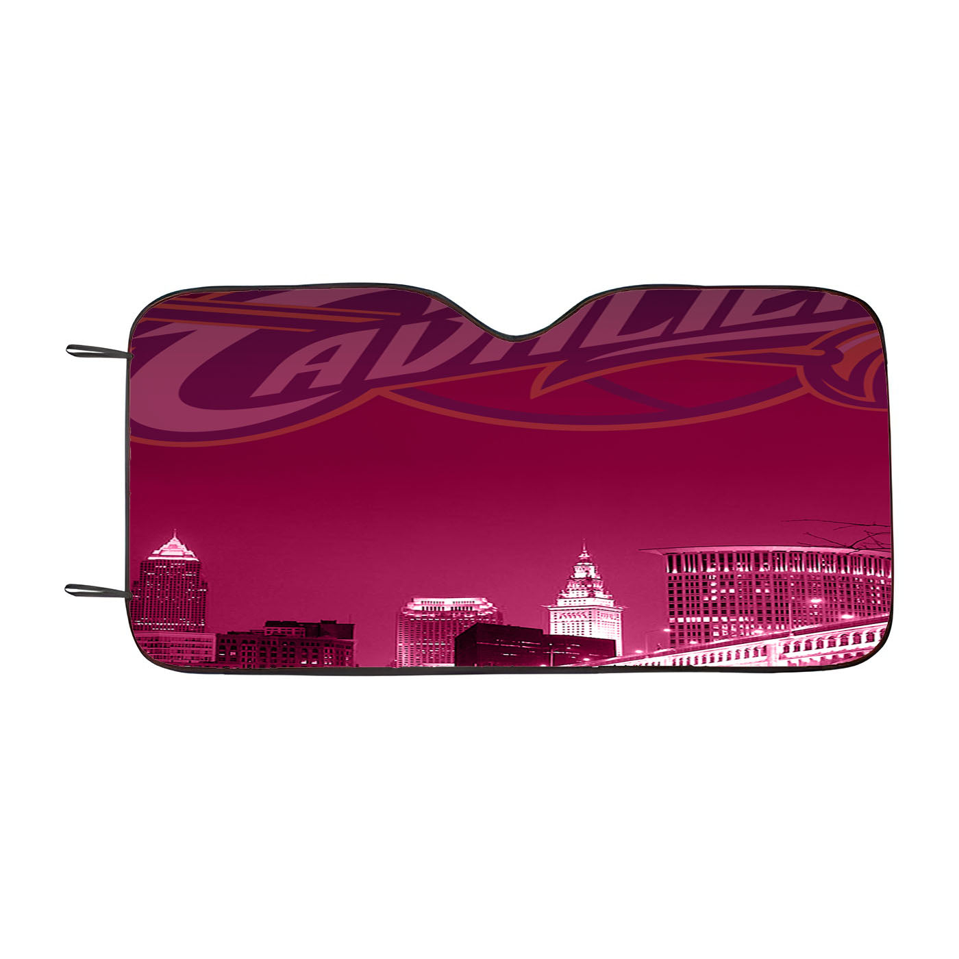 Cleveland Cavaliers Night City Car Windshield Sunshade