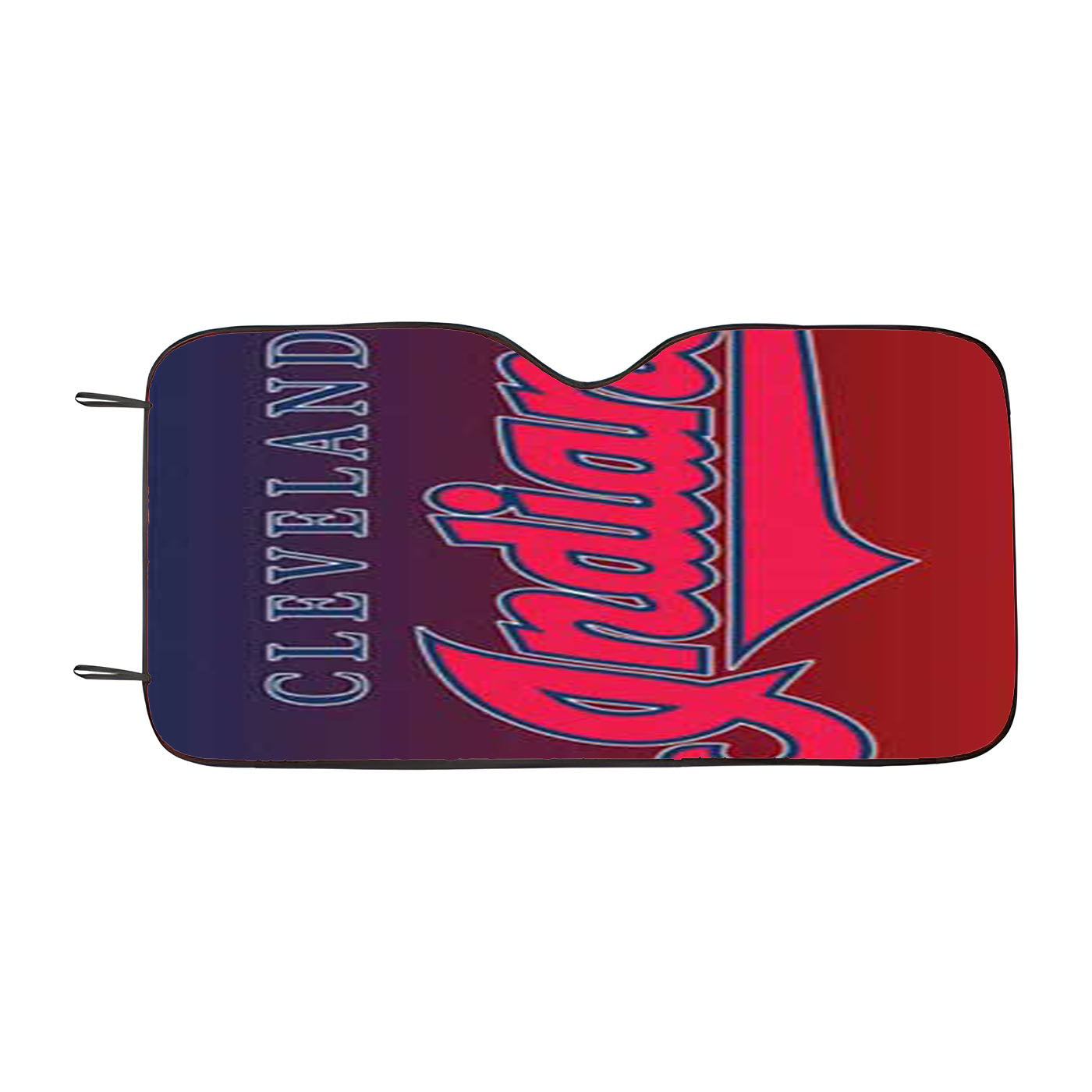 Cleveland Indians Logo Gradient Car Windshield Sunshade
